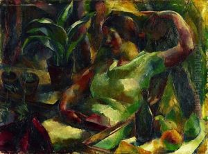 Woman in the garden