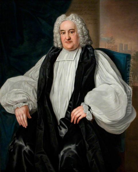John Hoadly, Archbishop of Armagh Oil Painting by Stephen Slaughter