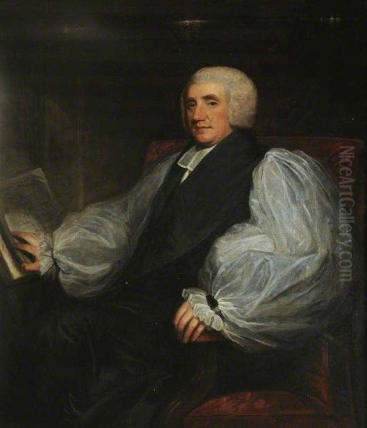 Edward Venables-Vernon-Harcourt, Archbishop of York Oil Painting by John Hoppner