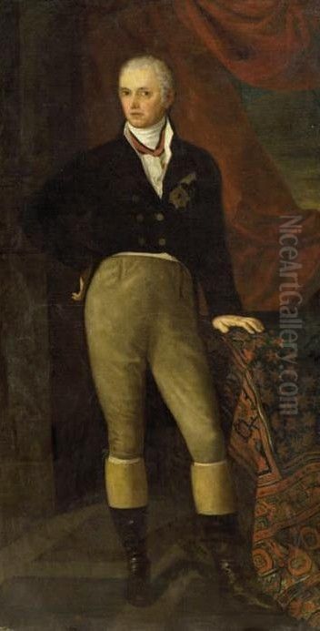 A. I. Korsakov Oil Painting by Aleksey Yegorov