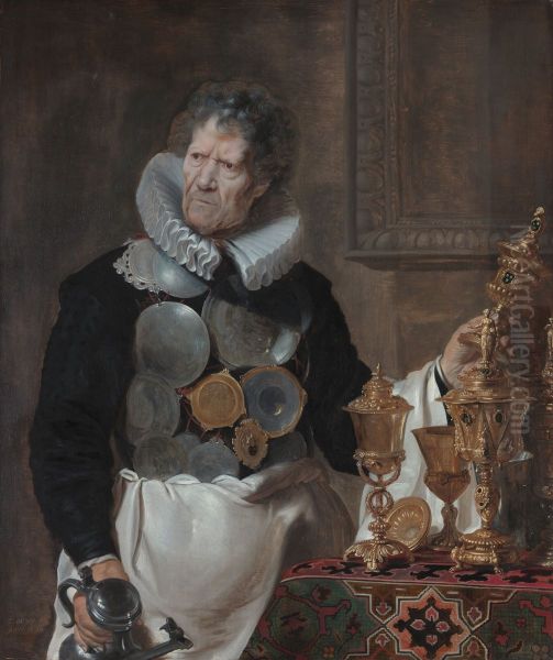 Abraham Grapheus Oil Painting by Cornelis De Vos