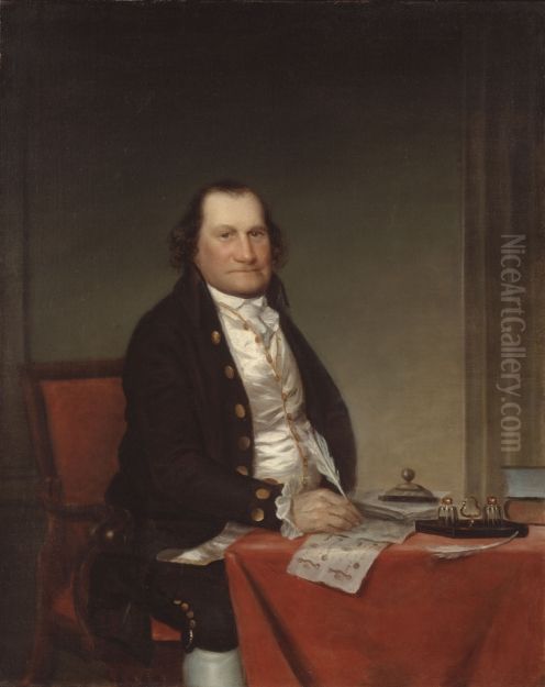 Abraham Ten Broeck (1734-1810) Oil Painting by unknown