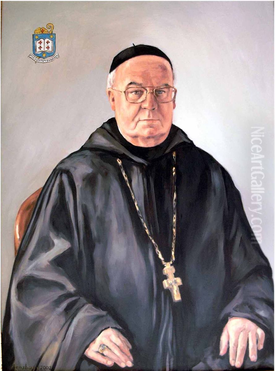 Bernhard Maria Lamber Oil Painting by Martin Gensbaur