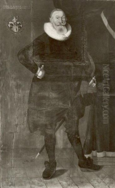 Portrat Abraham von Werdt Oil Painting by unknown