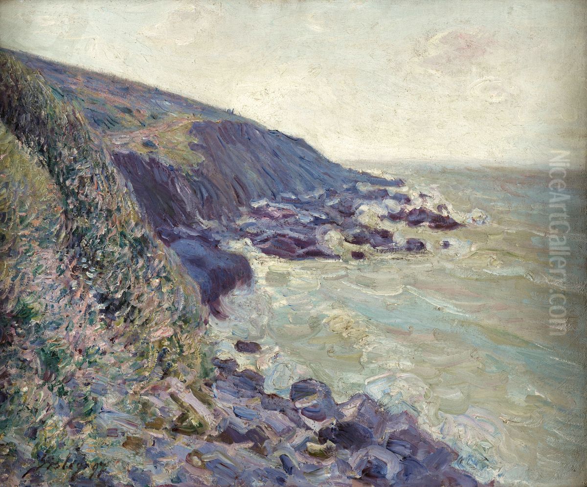 Windstorm Oil Painting by Alfred Sisley