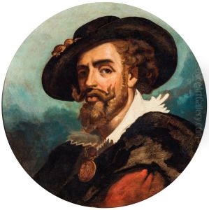 Portrait of the Flemish painter Peter Paul Rubens