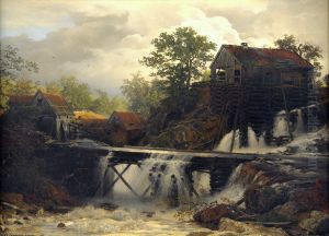A timbermill in Westphalia