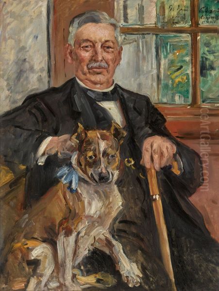 Landowner Glantz Oil Painting by Lovis Corinth