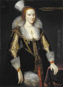 Margaret Graham, Lady Napier, d. c 1626. Sister of 1st Marquess of Montrose and wife of Archibald Napier, 1st Lord Napier