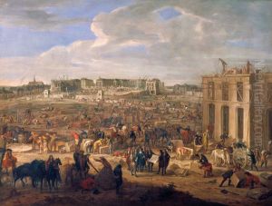 Construction of the Chateau de Versailles