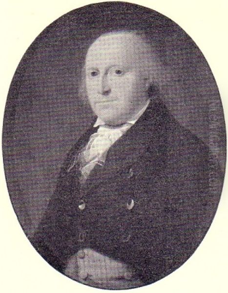 Adam Frederik Trampe(1750-1807), Danish Count, landowner, and theatre manager Oil Painting by Unidentified painter