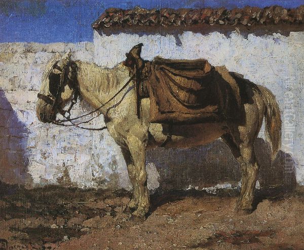 Belaa losadka. Normandia Oil Painting by Vasily Polenov