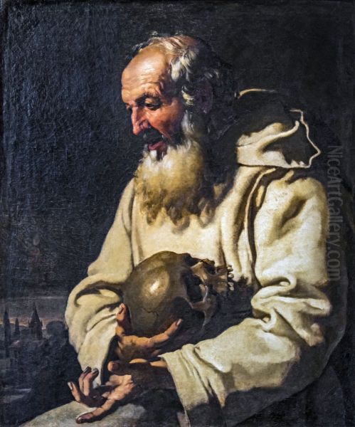 Saint Romuald Oil Painting by Johann Carl Loth