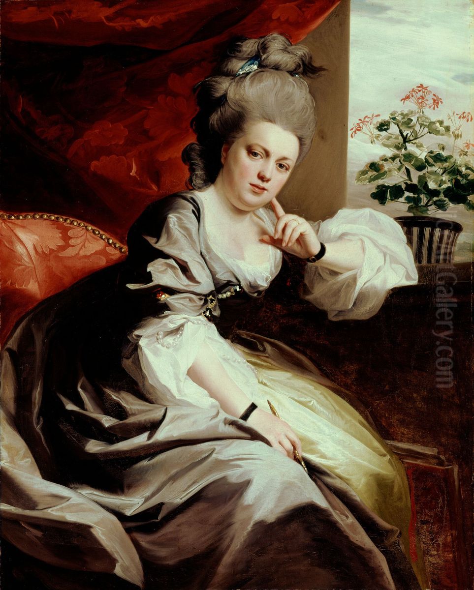 Mrs. Clark Gayton, 1779, nee Elizabeth Legge Oil Painting by John Singleton Copley