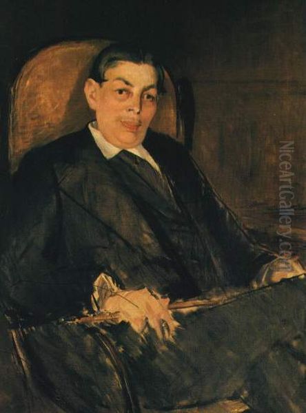 Portrait of Albert Wolff Oil Painting by Edouard Manet