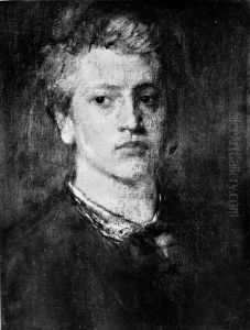 Portrait of the sculptor Adolf von Hildebrand.