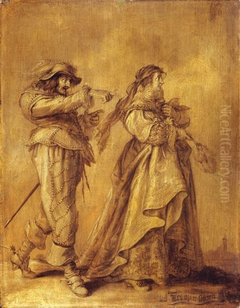 Look at yourself Oil Painting by Adriaen van de Venne