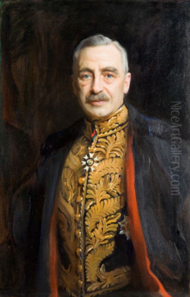 Portrait of Sir Richard Stuart Lake Oil Painting by Philip de Laszlo