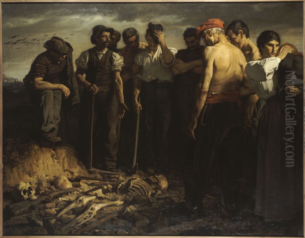 Histoire ! Oil Painting by Louis Roger