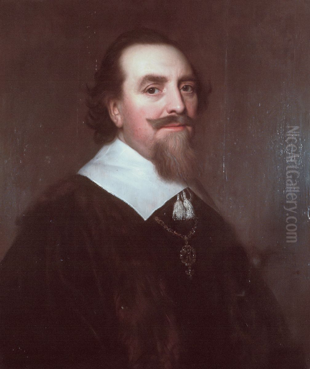 Adriaan Pauw (1585-1653) Oil Painting by Gerard van Honthorst