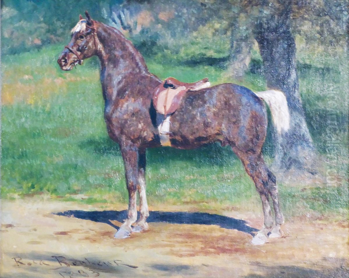 Pferd Oil Painting by Rosa Bonheur Pferd Oil Painting by Rosa Bonheur