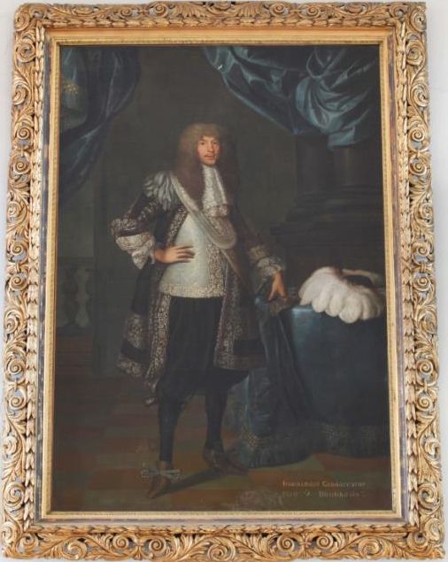 Portrait of Prince Gundakar von Dietrichstein Oil Painting by Adriaen van Bloemen