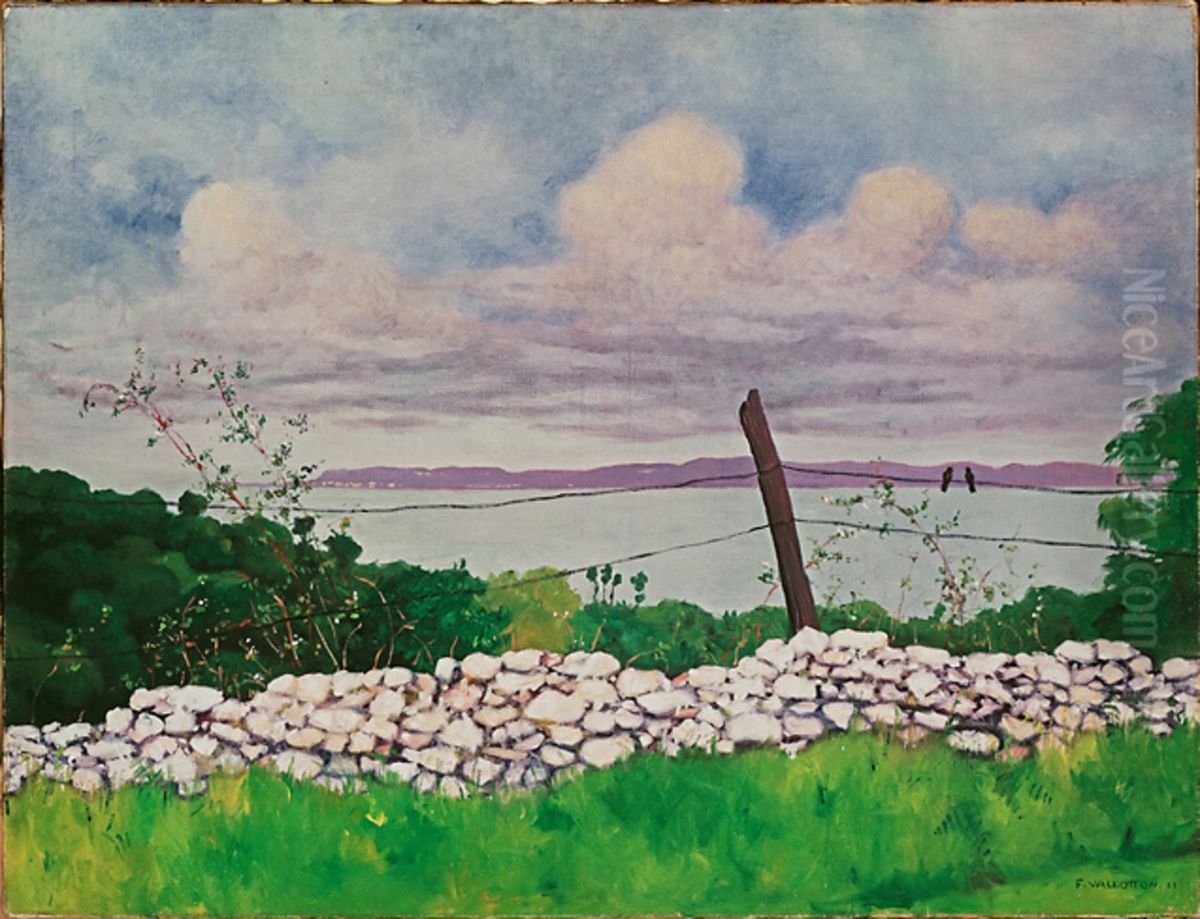 L'estuaire Oil Painting by Felix Vallotton
