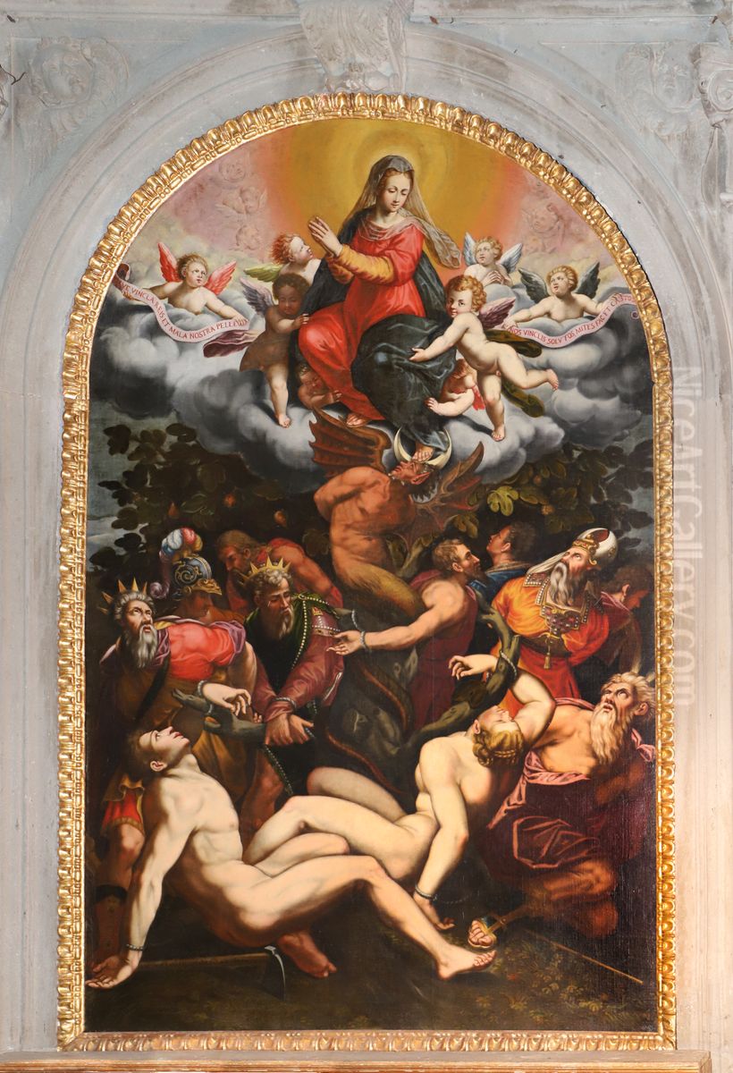 Immaculate Conception of Mary Oil Painting by Giorgio Vasari