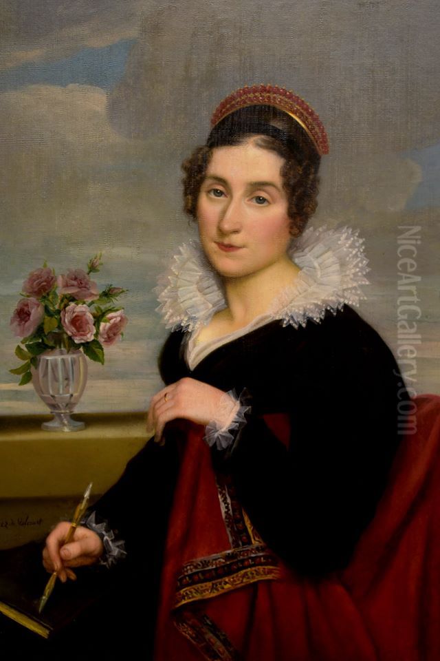 Portrait de femme Oil Painting by unknown