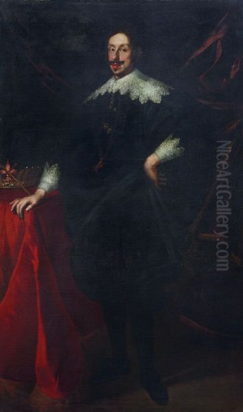 Portrait ofFerdinando II de' Medici Oil Painting by Justus Sustermans
