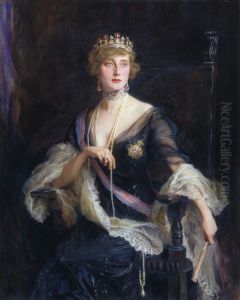 Auguste Viktoria, Konigin von Portugal, im Exil