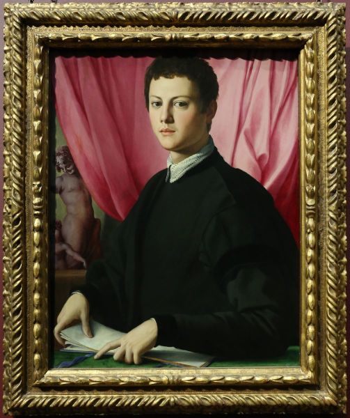 Portrait of a young Man Oil Painting by Bronzino