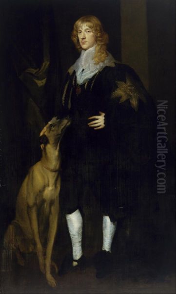 James Stuart, Duke of Lenox and Richmond Oil Painting by Anthony Van Dyck