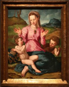 Madonna and Child and St. John