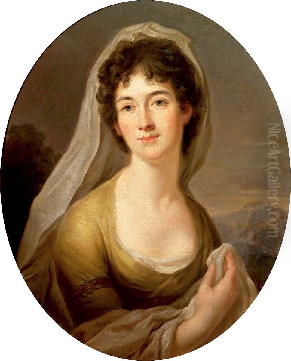 Agnieszka Truskolaska Oil Painting by Marcello Bacciarelli