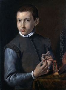 Portrait of young Antonio Carracci