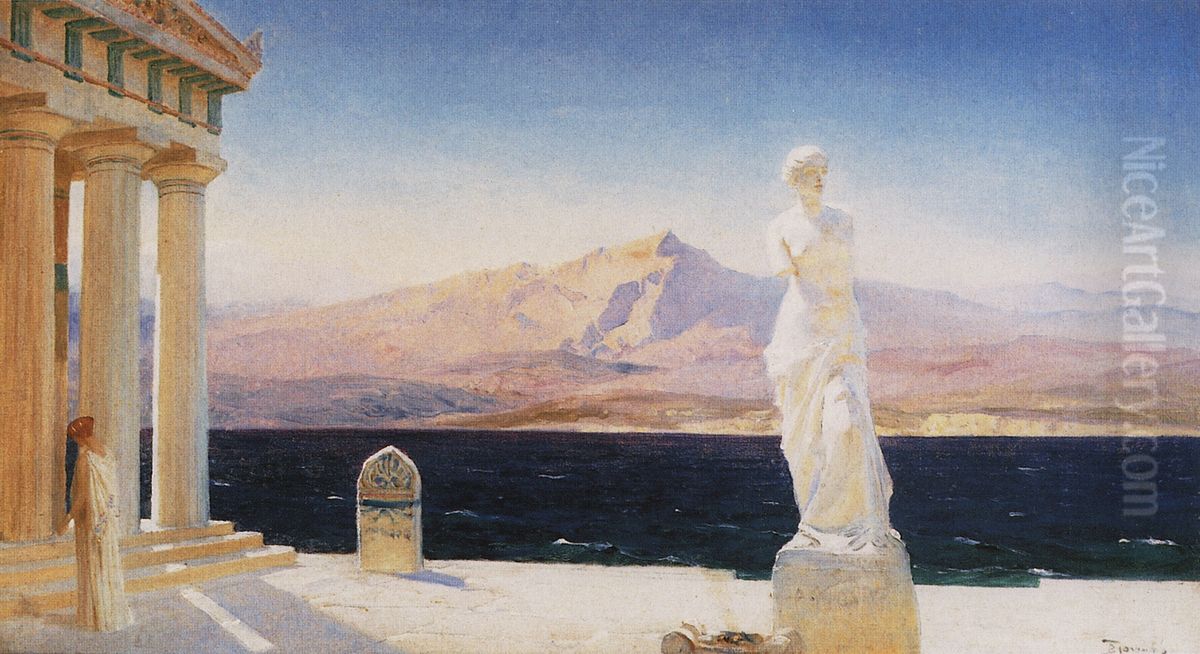Prizraki Ellady Oil Painting by Vasily Polenov