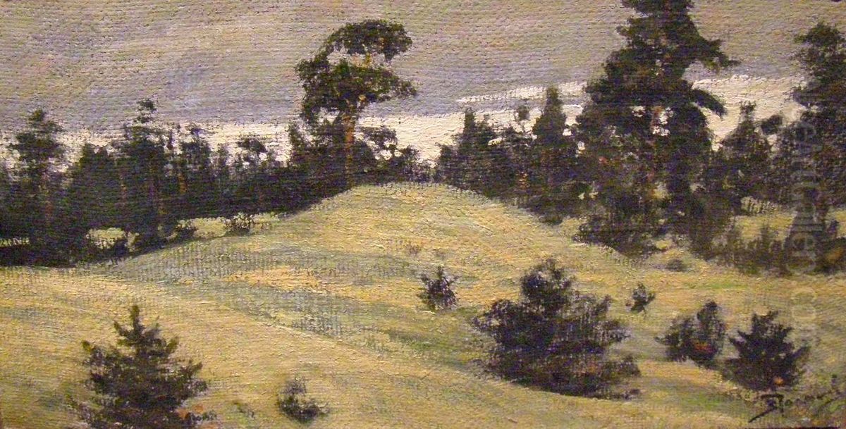 Sosny. Oil Painting by Vasily Polenov