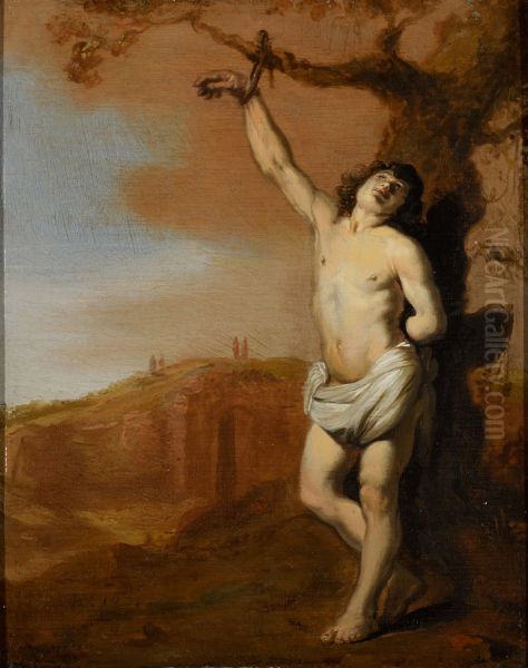 Saint Achior Oil Painting by Thomas De Keyser