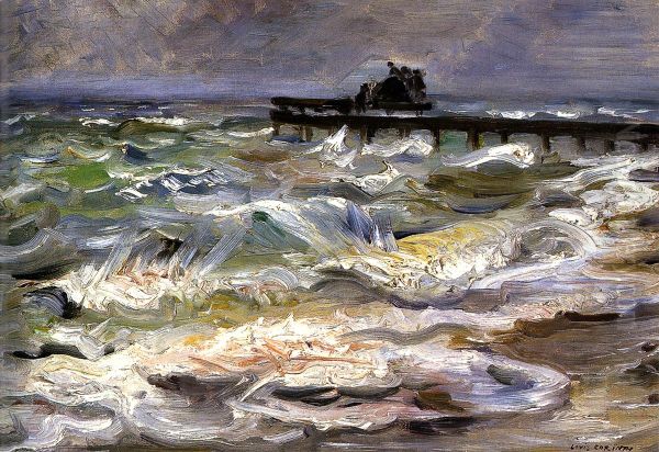 Ostsee Oil Painting by Lovis Corinth