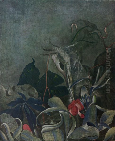 Bird Oil Painting by Aimitsu