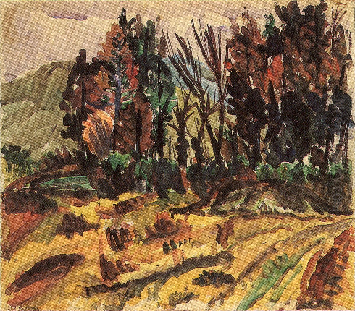 Landscape Oil Painting by Aimitsu