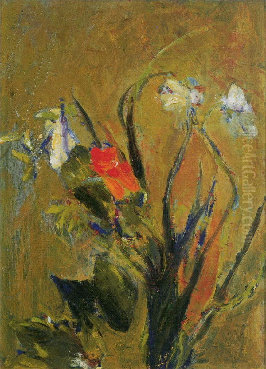 Flowers Oil Painting by Aimitsu Flowers Oil Painting by Aimitsu