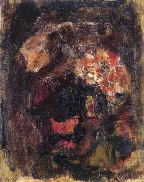 Roses Oil Painting by Aimitsu