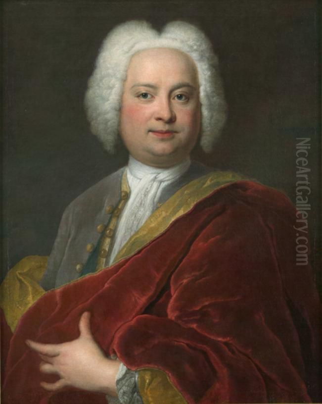 Portrait of William Anne Keppel, 2nd Earl of Albemarle Oil Painting by Charles Philips