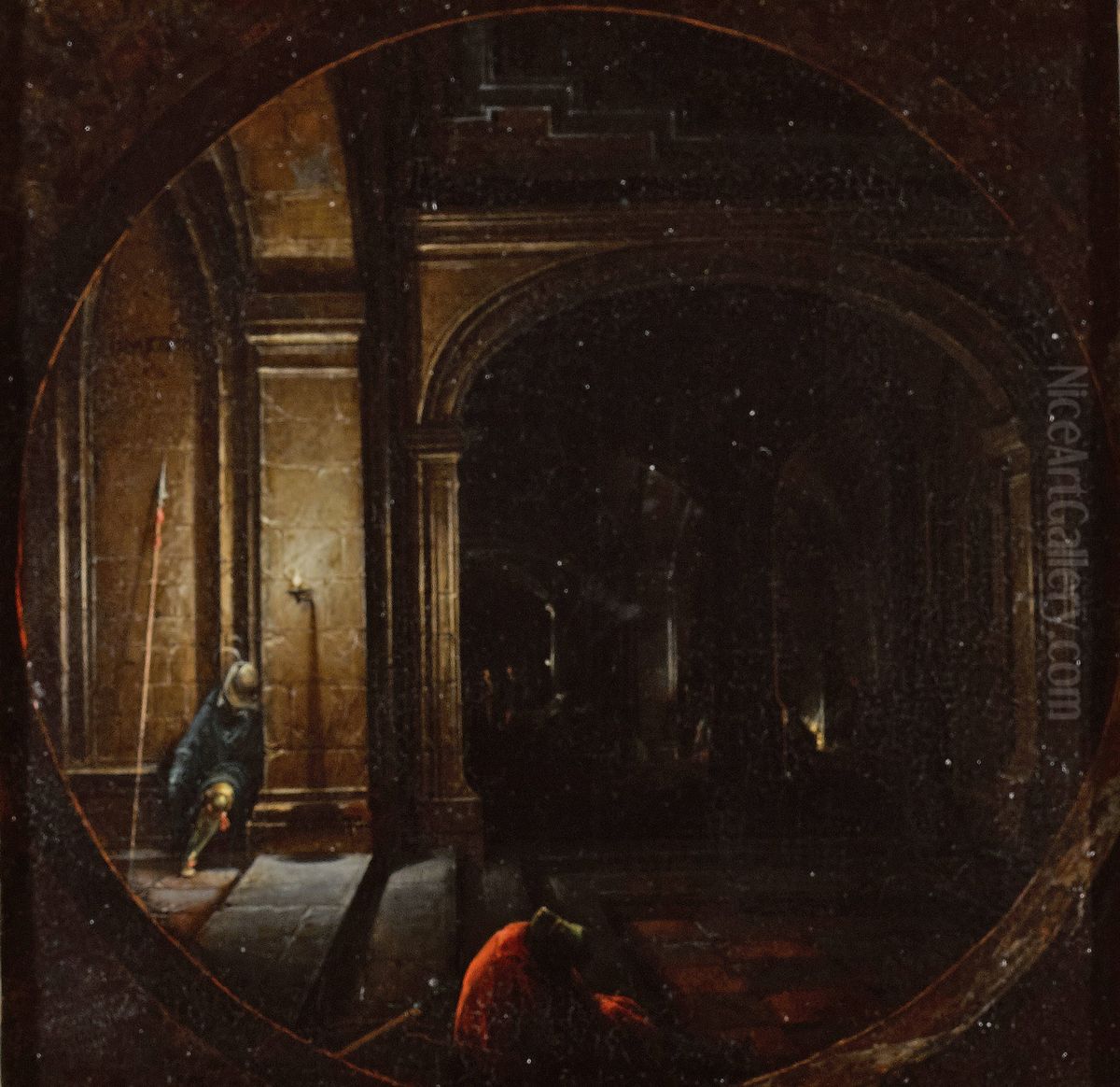 The Liberation of Saint Peter Oil Painting by Hendrik van Steenwijk II