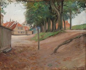 Near the old embankment in Nyborg.