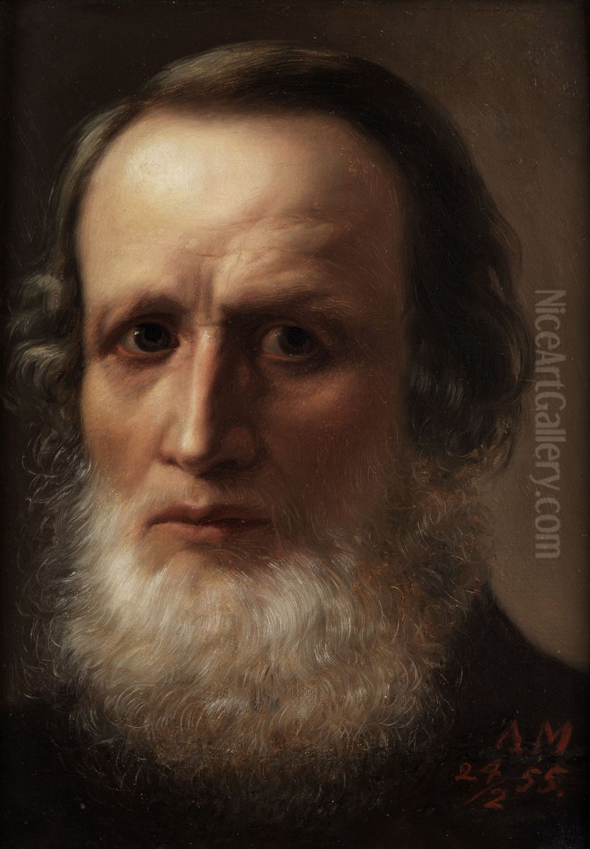 Bildnis eines Herrn mit grauem Bart Oil Painting by Unidentified location