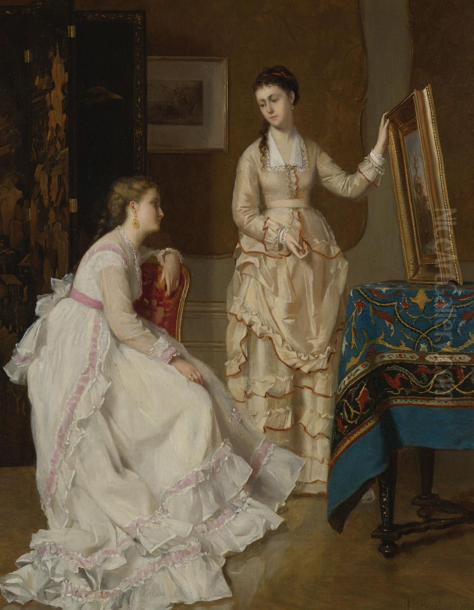 The New Purchase Oil Painting by Albert Roosenboom
