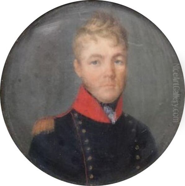 Lt. Colonel William Cleeve Oil Painting by Charlotte Martner